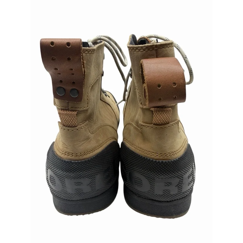 Sorel NM2100-287 Men's‎ Waterproof Leather Boots Size 13 Brown